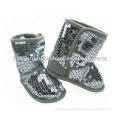 Sequins Baby Boots Fashion Bright Boots Model:RE3033